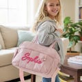 Custom Dance Bag: Handmade with Crochet Name - Cheerleading Gym Bag - Christmas Gift For Girls