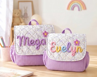 Custom Toddler Backpack : Back to School Gift, Birthday Gift for Little Girls