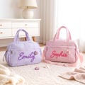 Personalized Duffel Bag : Cheer & Dance Overnight Bag, Weekender Bag With Waterproof Pocket, Gift for Girls