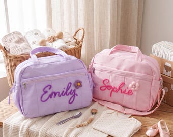 Personalized Duffel Bag : Cheer & Dance Overnight Bag, Weekender Bag With Waterproof Pocket, Gift for Girls
