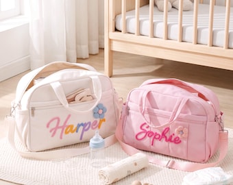 Personalized Girls Dance Bag, Custom Name Gym Duffel, Cheer Gymnastics Bag, Kids Recital Gift