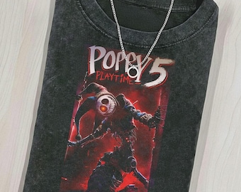 T-shirt prototype Poppy Playtime Chapter 5, T-shirt de fan prototype Poppy Playtime, vêtements de jeu d'horreur indépendants, cadeau pour fan de jeux effrayants