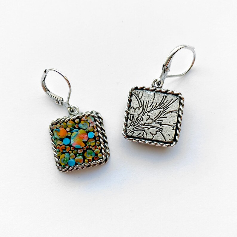 Micromosaic Earrings