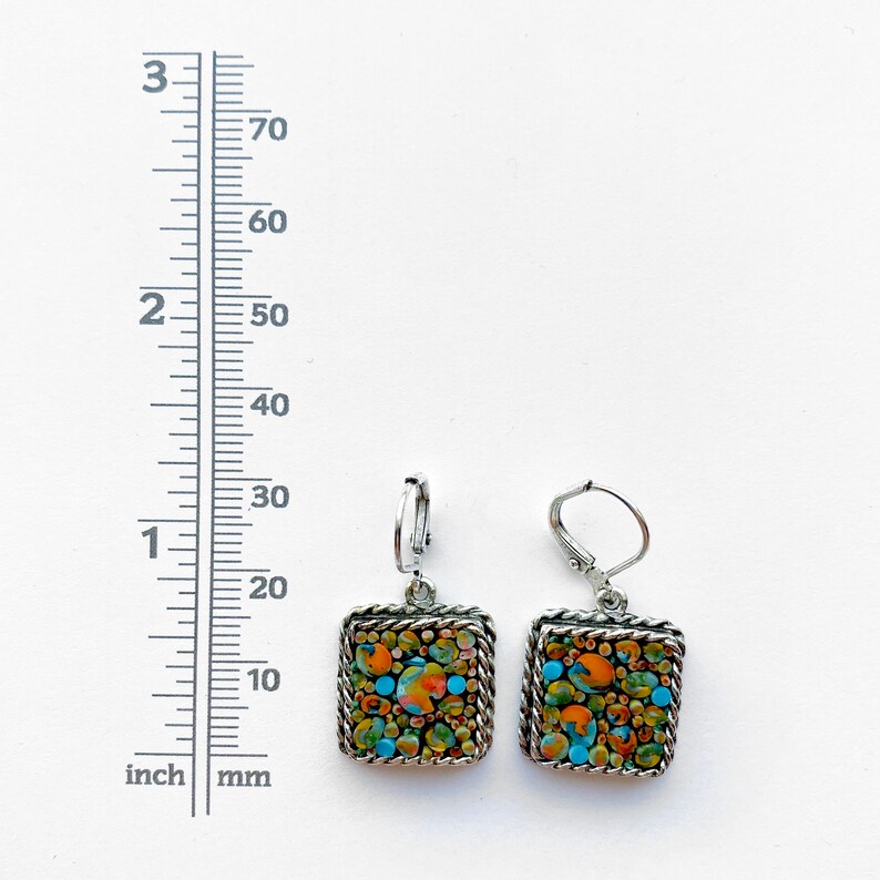 Micromosaic Earrings
