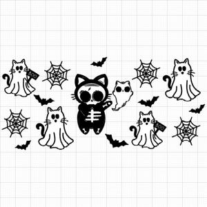 spooky kittys sticker