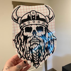 giant viking decal