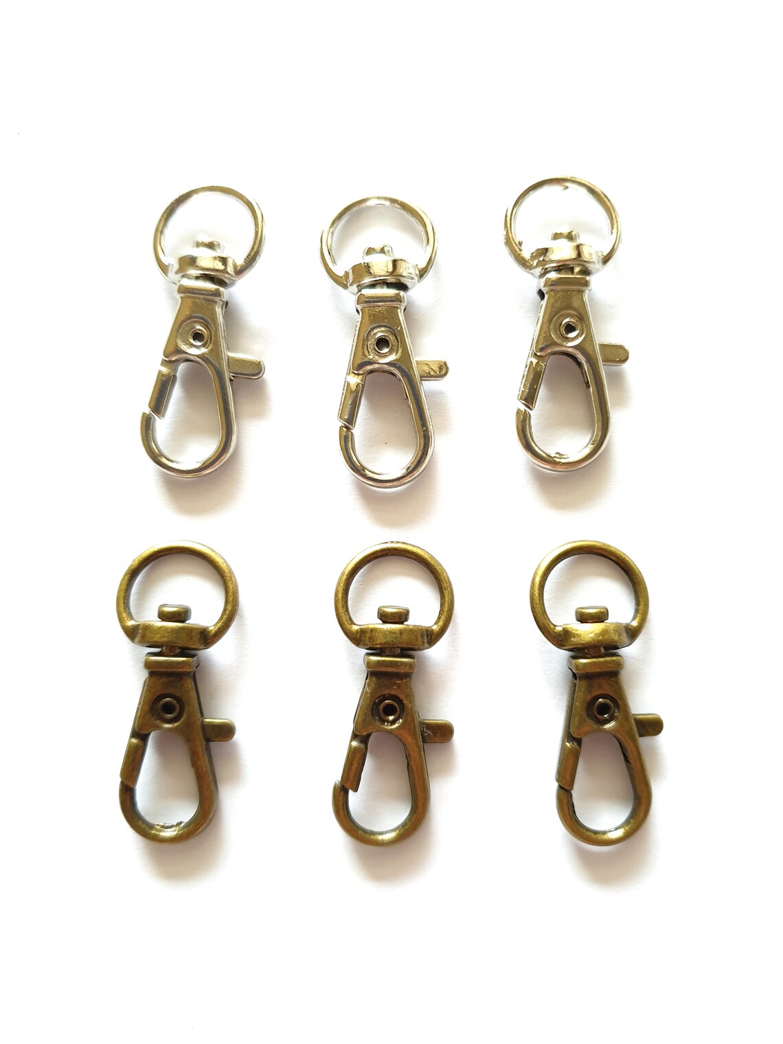 20 Pcs Lobster Clasp Swivel Keychain for Key Chain Accessories Etsy