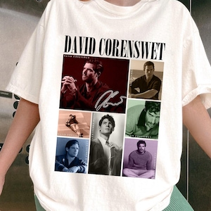 David Corenswet Vintage T-Shirt, David Corenswet Bootleg Shirt, Unisex T-shirt Gift for Fans