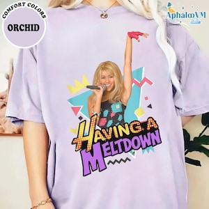 Vintage 90 Style Hannah Montana Shirt, Having A Meltdown Shirt, Hannah Montana Fans Shirt, Teenager Movie Shirt