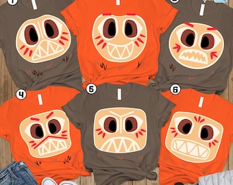 Kakamora Costume T-Shirt, Moana Antagonists Costume T-Shirt, Moana Coconut Pirate Shirts, Halloween Costume For Family Group
