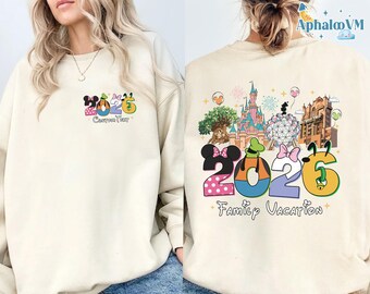 Personalized Disneyland Vacation 2026 Shirt, Family Disneytrip Matching Shirts, Magic Kingdom Epcot Shirt, Family Vacation Trip Outfits