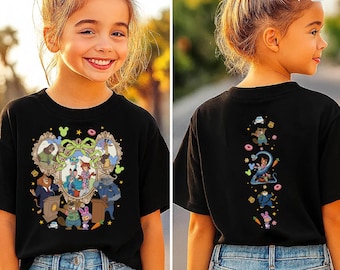 Coquette Bow Zootopia Shirt, Zootropolis Judy Hopps Nick Wilde, Zootopia 2 Shirt, Zootopia Hopps and Wilde Shirt