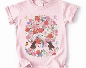 Disneyworld Happiest Place On Earth Shirt, Magic Kingdom Sweater, WDW Trip 2026 Tee, Disneyland Castle Shirt, Spring Flower and Garden Shirt