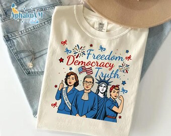 Freedom Democracy Truth Shirt, Anti Trump FDT Shirt, Subtle F*ck Trump Shirt, Foxtrot Delta, Anti Trump, Not My President, Liberal Gift