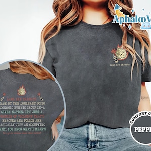 Laws Are Threats Made By The Dominant Socio Economic Ethnic Group In A Given Nation Dimension 20 D&D T Shirt