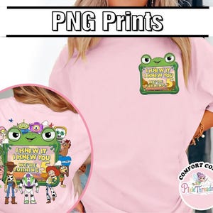 Personalized Toy Story Birthday PNG, Retro Toy Story 5 PNG Custom Design, Woody Buzz Jessie, Toy Story DisneyFamily Trip Digital Download image 1