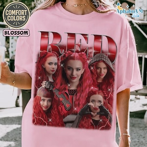 Red Descendants The Rise Of Red 90s Bootleg Tee, Red Descendants Shirt, Descendants Merch Gift for Fans