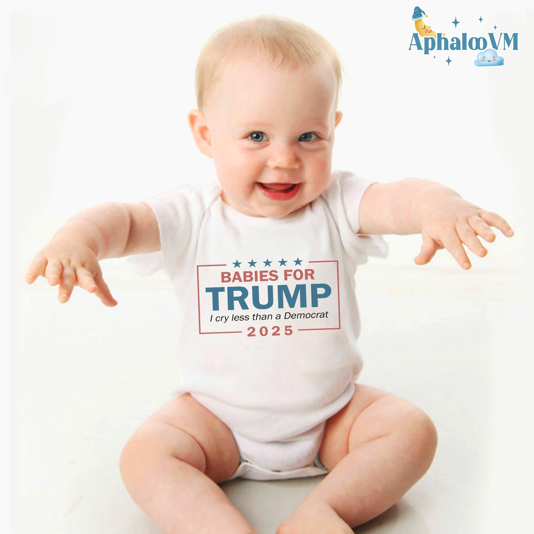 Babies For Trump Bodysuit, Trump Election Win Celebration Bodysuit, Outfit for Babies, Baby Shower Gifts, Political Baby Bodysuit