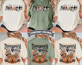 Vintage Disneyworld Est.1971 Halloween Png Download, Mickey'S Not So Scary,Disneyland Halloween Party 2025 Sublimation Design,Trick or Treat
