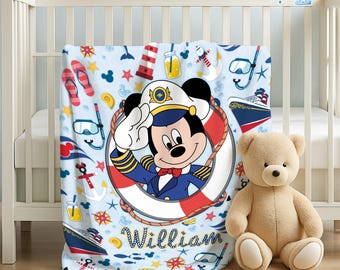 Personalized Stitch Blanket, Disneyland Stitch Blanket, Stitch Birthday Gifts, Stitch Blanket For Kids, Custom Name Blanket