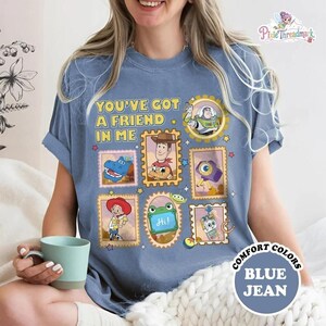 Toy Story 5 Comfort Colors Shirt, Gift For Music Fan, Retro Toy Friends Shirt, Nostalgic Toy Story 5 Inspired, You've Got a friend in me image 4