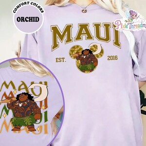 Maui Character Moana Movie Shirt, Maui Shirt, Maui Moana T-Shirt, Maui Demi-God Shirt, Disneyland Birthday Shirt, Father's Day Gift image 4