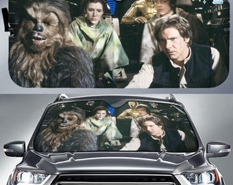Starwars Millennium Falcon Cars Sunshade, Disneyland Starwars Cars Accessories, Starwars Galaxy Edge Cars Windshield, Sun Shade for Cars