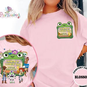 Personalized Toy Story Birthday Shirt, Retro Toy Story 5 Comfort Colors Shirt, Woody Buzz Jessie Tee, Toy Story DisneyFamily Trip Gift image 2