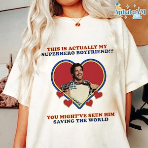 David Corenswet Shirt, This Is My Superhero Boyfriend Shirt, I Love David Corenswet, David Corenswet Lover Shirt,Super Hero Legacy Fan Shirt