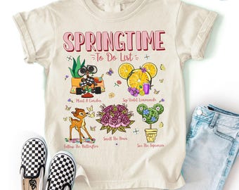 Retro Flower And Garden 2026 Shirt, Mickey and Minnie, Honeycomb Bee, Epcot Spring Festival, Family Trip