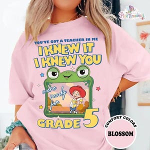 You've Got a Teacher in me Teacher Shirt, Retro Toy Story 5 Comfort Colors Shirt, Woody Buzz Jessie Tee, Toy STory DisneyFamily Trip Gift image 3