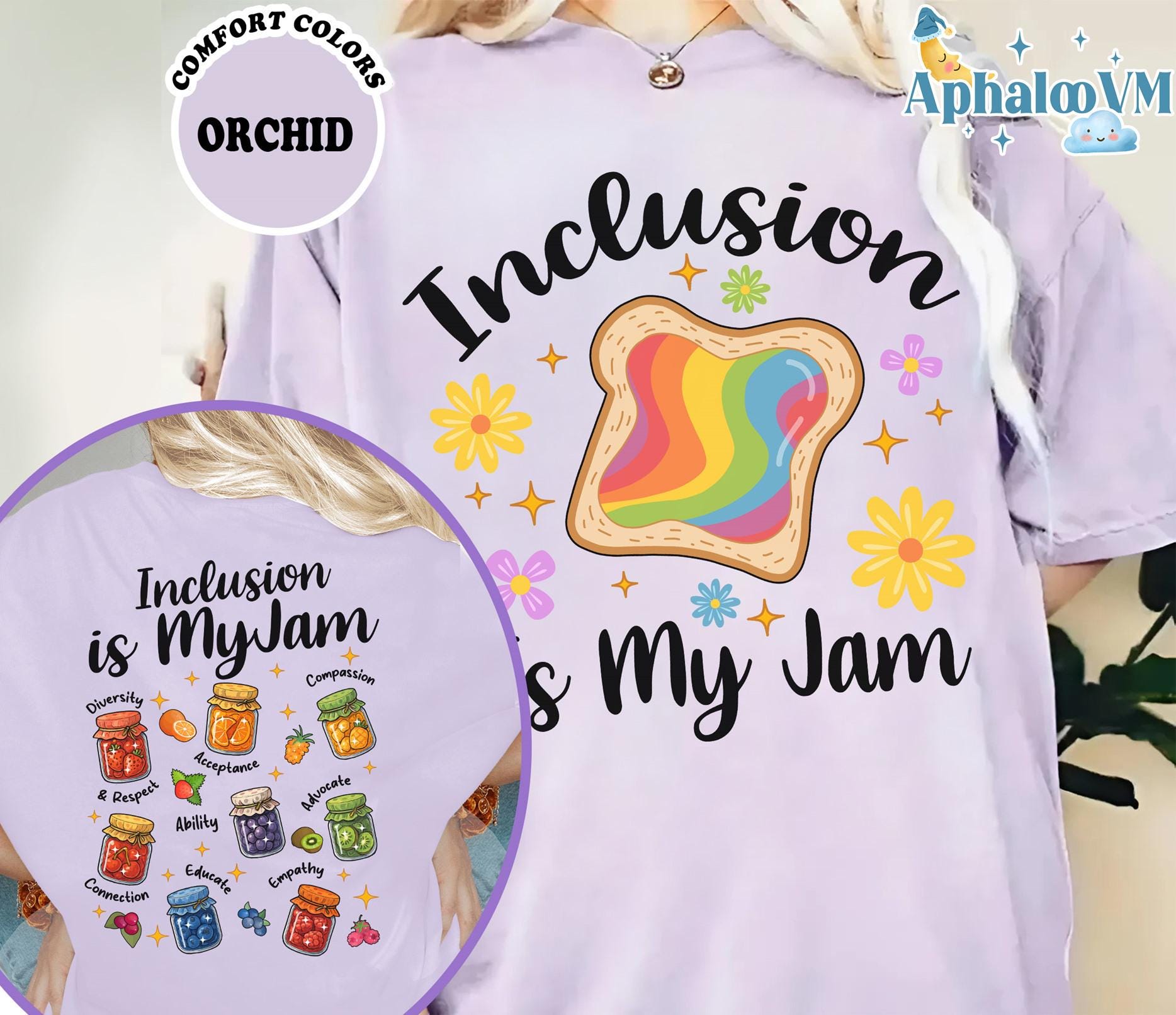 Inclusion Is My Jam Shirt, Inclusion Advocate shirt, Neurodiversity Shirt, Special Education Teacher Gifts, Autism Awareness Tees