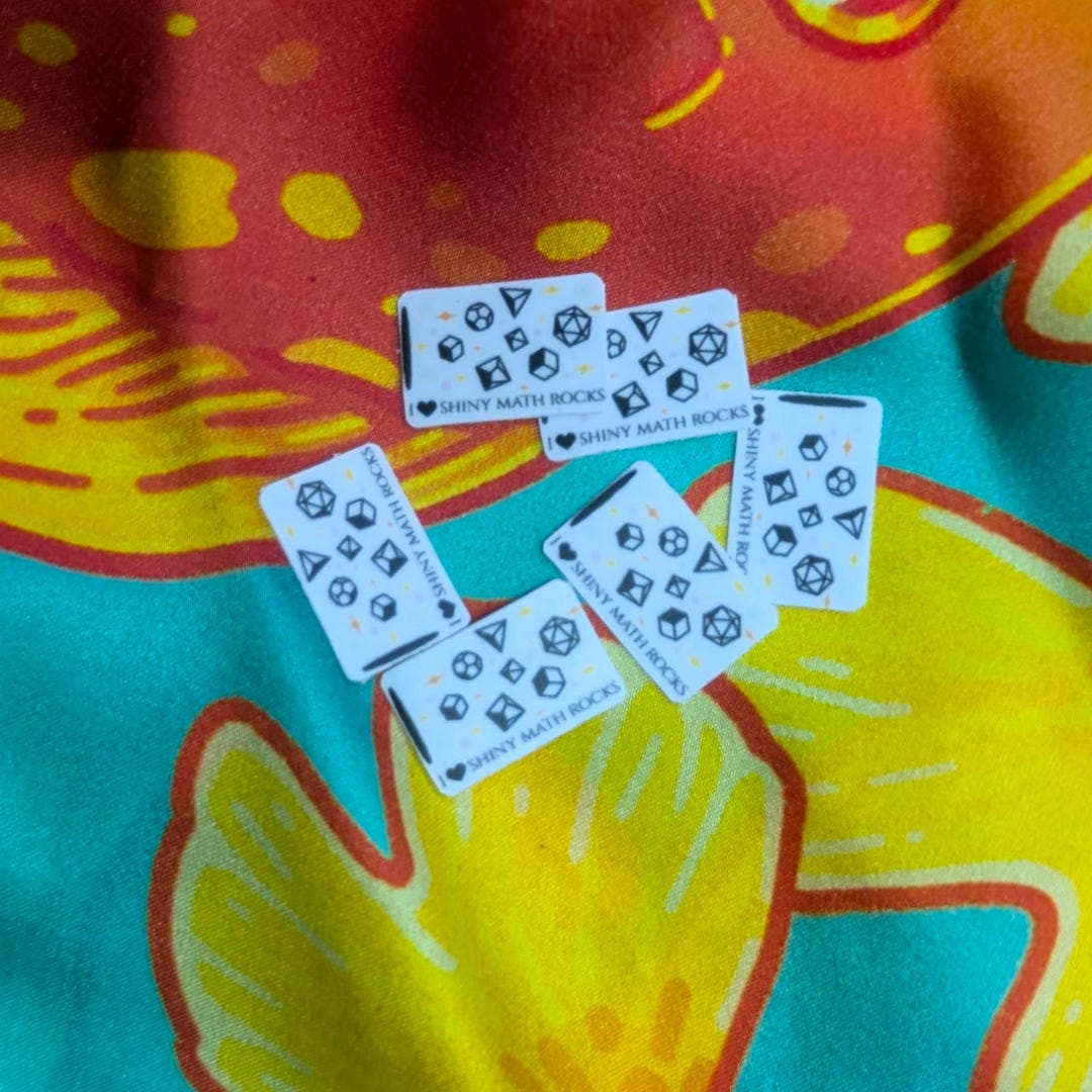Shiny Math Rocks Micro Sticker - Etsy