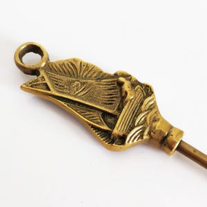 Vintage Brass Sail Boat Shoe Horn