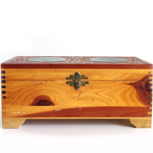 Cedar Jewelry Box Etsy