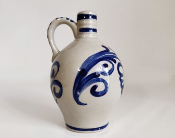 1960s Dutch Sonnema Pottery Jug, cruet pitcher by Berenburg Pottery