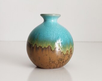 Small Studio Pottery Narrow Neck Vase