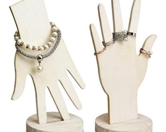Bracelet Jewelry Display Stand Holder Hand Form Resin Ring Display Stand Rack for Jewelry or Home Organization, WERSHOW Black Bracelet Jewelry Display Stand Holder Hand Form Resin Ring Display Stand Rack for Jewelry or Home Organization, WERSHOW Black
