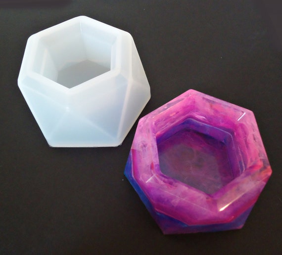 Small Hexagon Bowl Mold Silicone DIY Resin Hexagon Bowl -  Norway