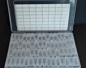 2pcs of Plastic Storage Bead Container Box Case24 - Etsy