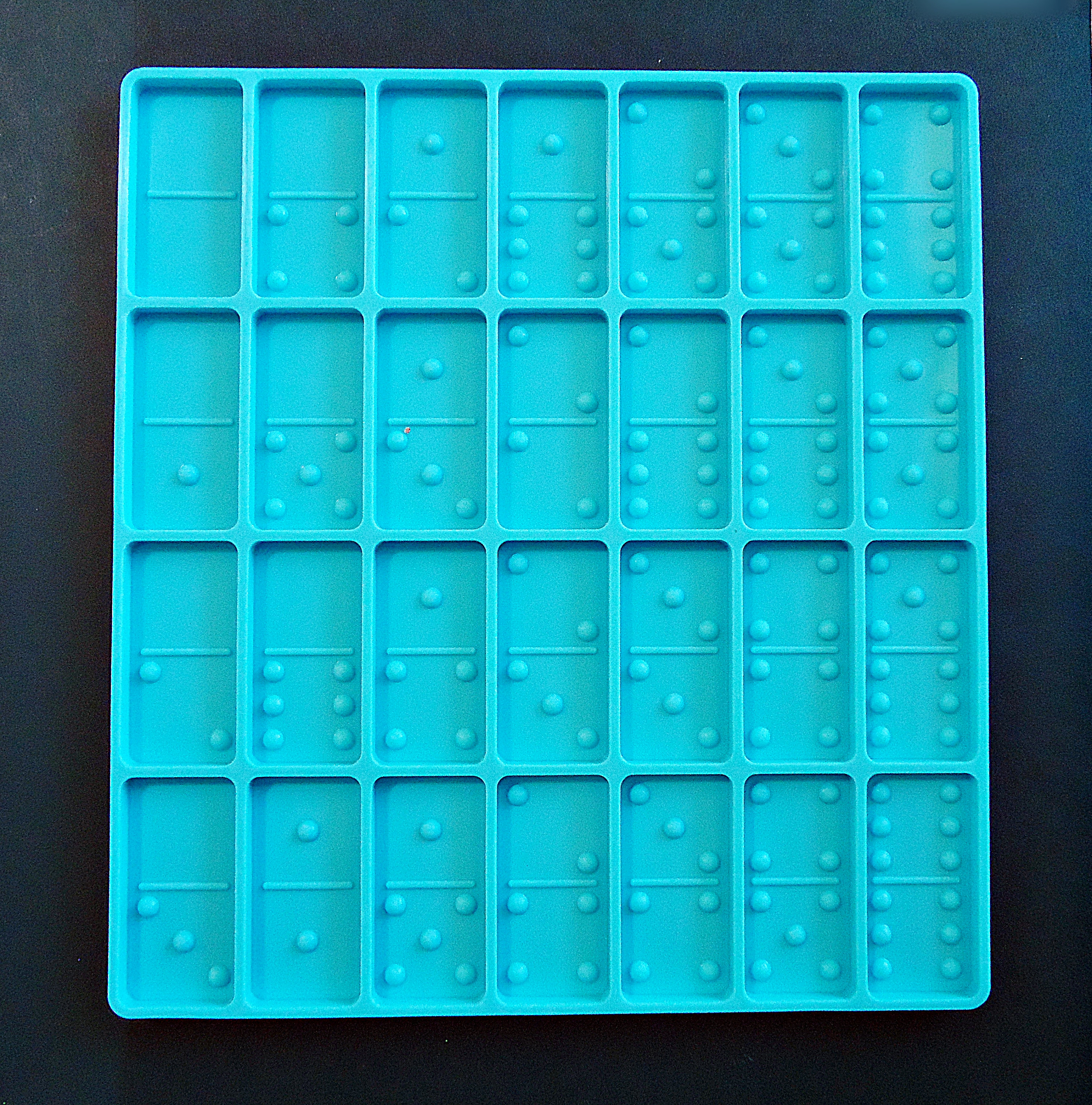 Domino Mold for Resin, Domino Set Silicone Mold, Board Game Epoxy Mold,  Jumbo Domino Mold Double Six Double Nine, Set of 28 Domino Mold 