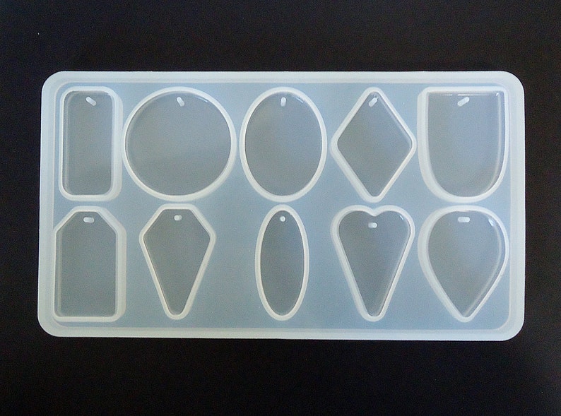 Silicone Pendant Molds for Resin Casting Pendant Molds 10 - Etsy
