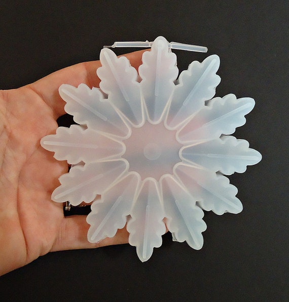 Snowflake Molds, Silicone Molds for Resin Christmas Ornaments 