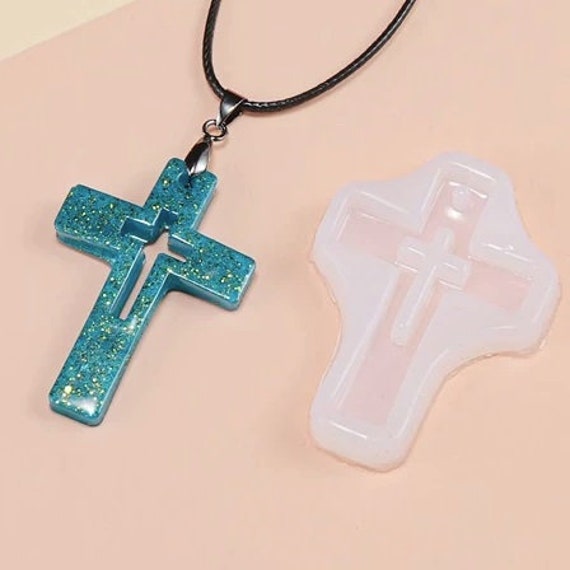 Silicone Casting Molds Collier Pendentif Résine- Uv Epoxy Pour Bijoux