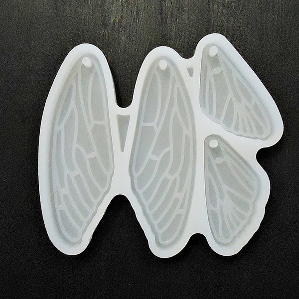 Silicone Mold, Butterfly Wings, Pendants and Earrings, for Epoxy Resin