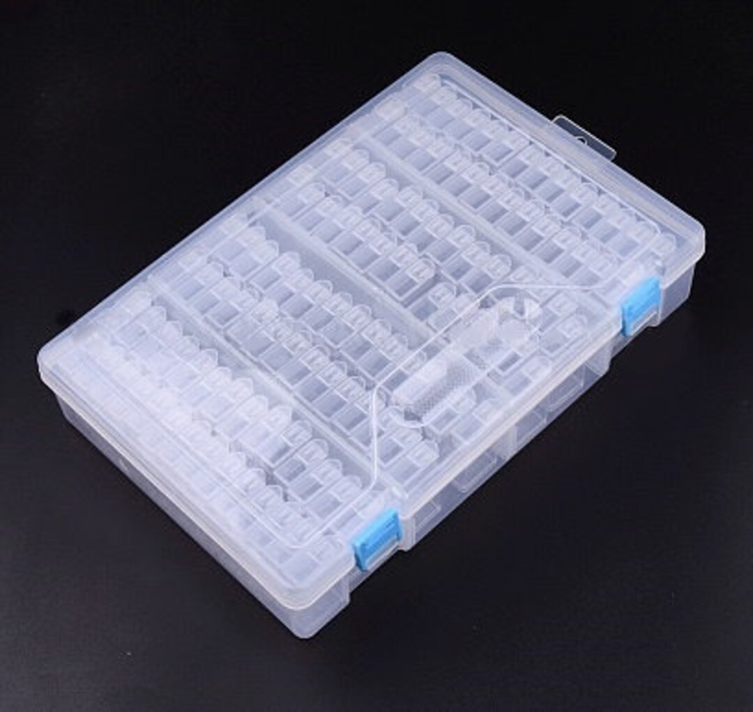 Large Storage Case for Small Bead Organization 112 Containers With Case