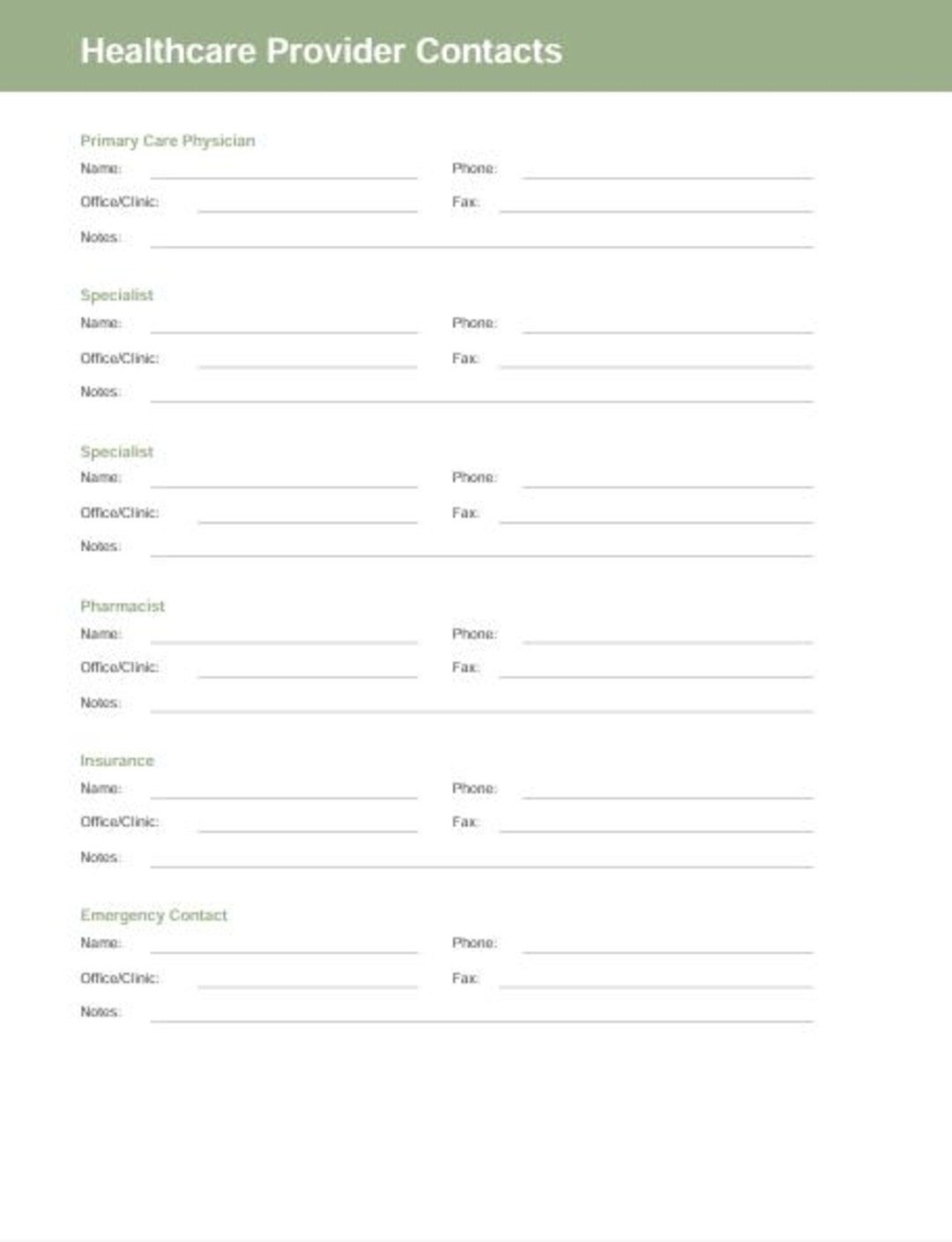 Refill Roster Log Medication Tracker Printable: Daily Pill Schedule, Refill & Side Effect ...