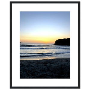 Mendocino Coastline - Framed Poster Art