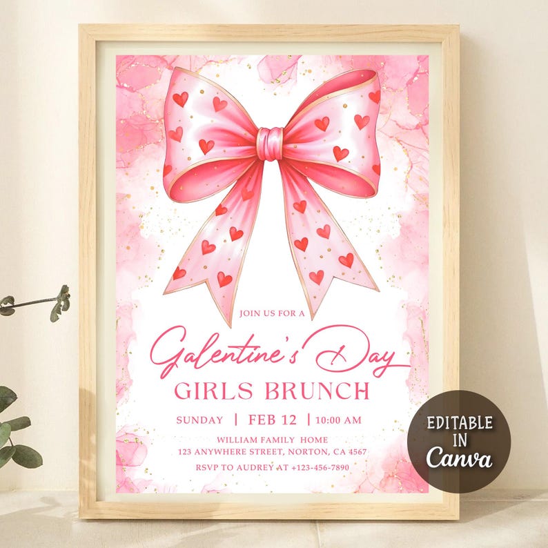 Galentines day,Galentine,Galentines party,holiday work party,adult party invite,girls night invite,galentine's day,galentine's party,doodle invite,trendy invite,coquette invite,coquette invitation,galentine's invite,Girls night,Valentines card,Valentines party,Editable Template,Birthday Invitation,Editable Invitation