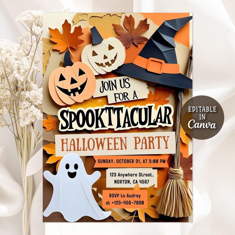 halloween invitation,pumpkin invitation,halloween invite,spooky invite,digital Halloween,Kid Halloween,ghost party invite,sips about to go,autumn party invite,lets get spooky,halloween event pdf,costumes cocktails,trick or treat party,halloween printable,adult halloween,Halloween Party,canva template,invitation digital,party invite,party invitation,Editable Template,Birthday Invitation,Editable Invitation